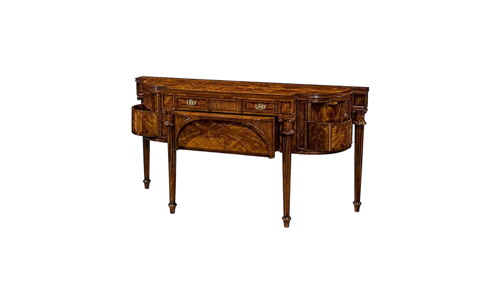 Console Theodore Alexander Circular Panels