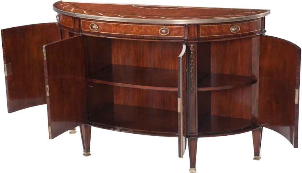 Buffet Theodore Alexander A finely inlaid в интерьере