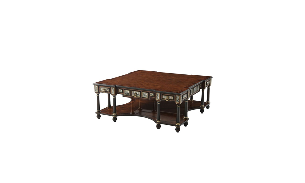 Theodore Alexander Turquoise Encounter Coffee Table