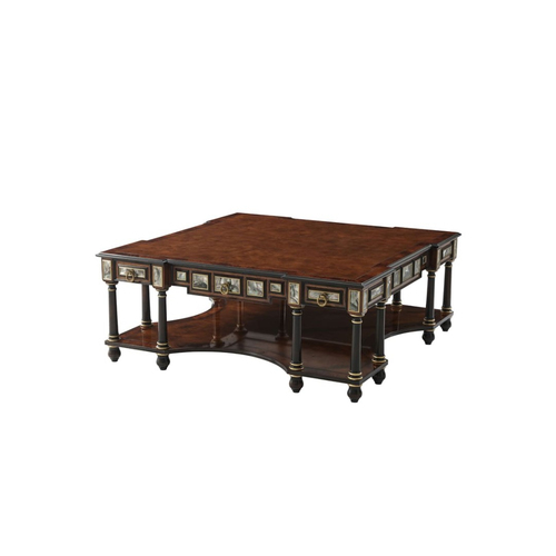 Theodore Alexander Turquoise Encounter Coffee Table