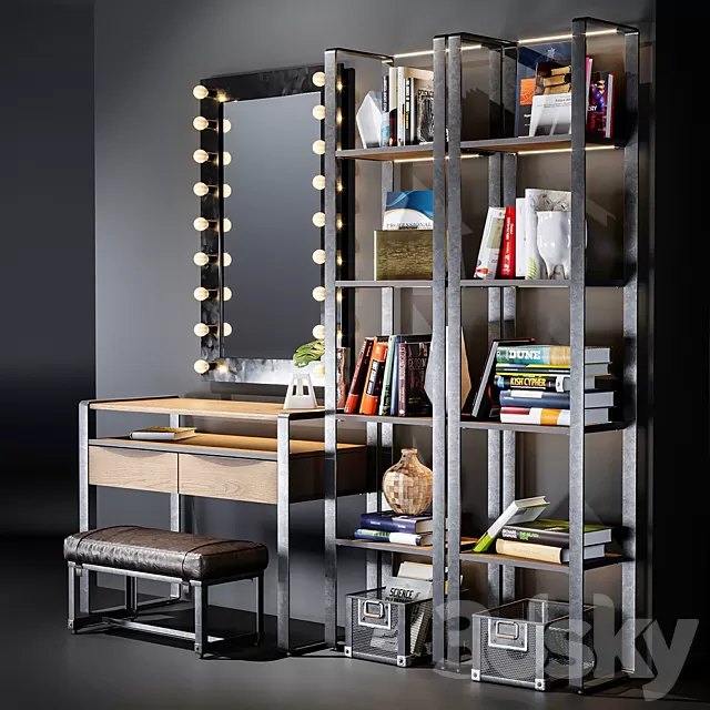 Toilet table MASCHERONI Capri в интерьере