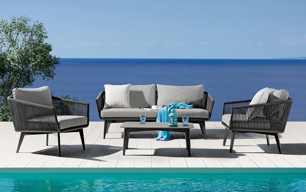 COUTURE Jardin Diva outdoor armchair в интерьере