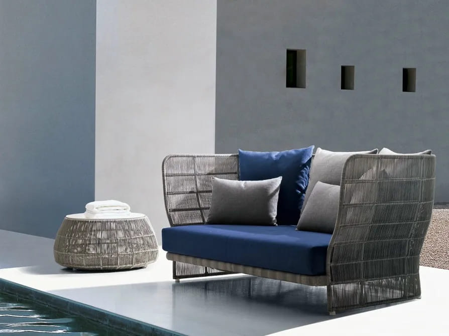 Outdoor coffee table B&B Italia Canasta '13 в интерьере