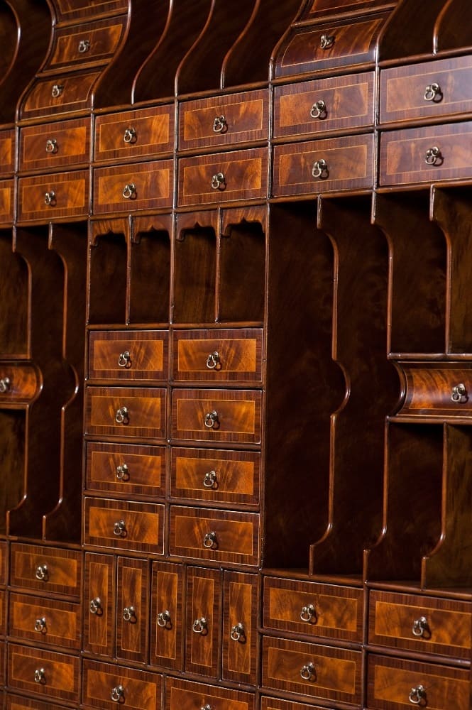 Theodore Alexander Althorp Secretary Bookcase в интерьере
