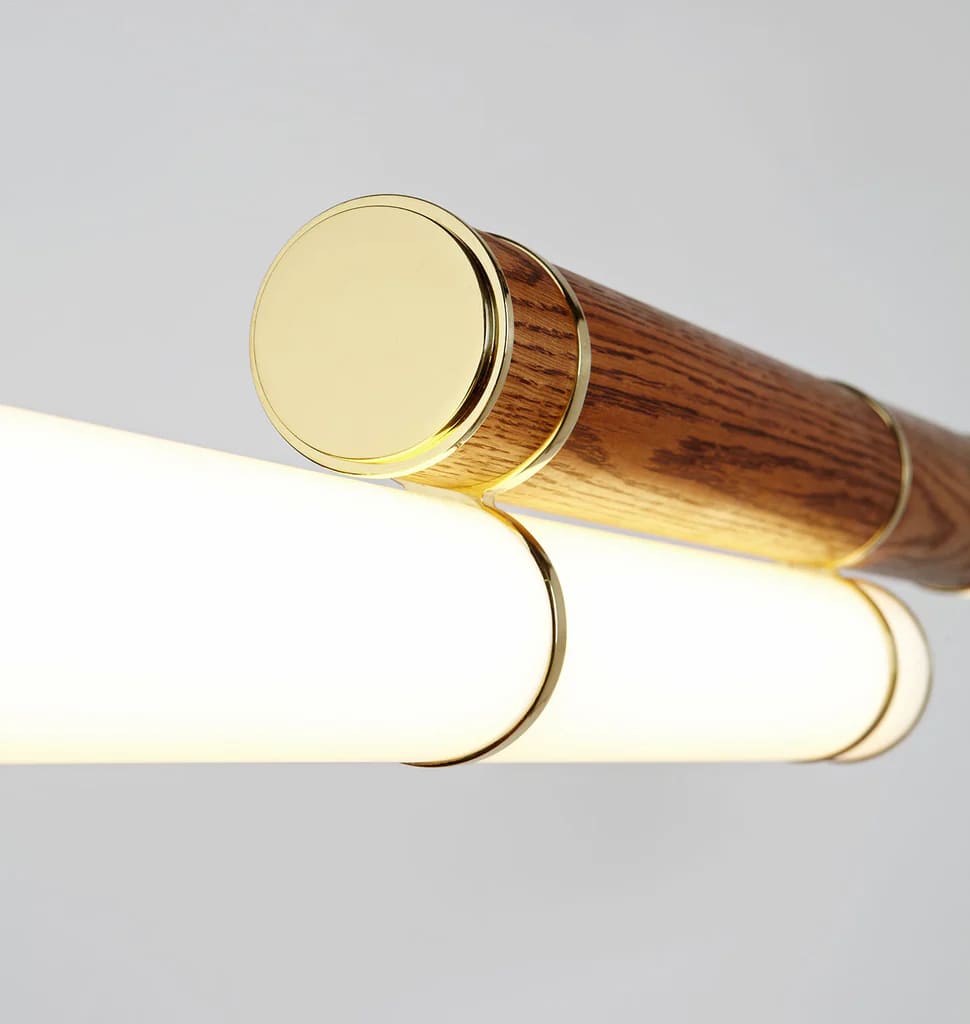 Pendant Light Roll&Hill Double Mini Endless в интерьере