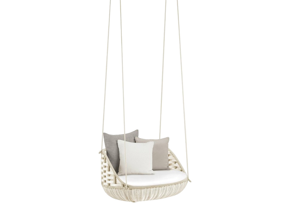 Outdoor swing chair Dedon Swingrest в интерьере