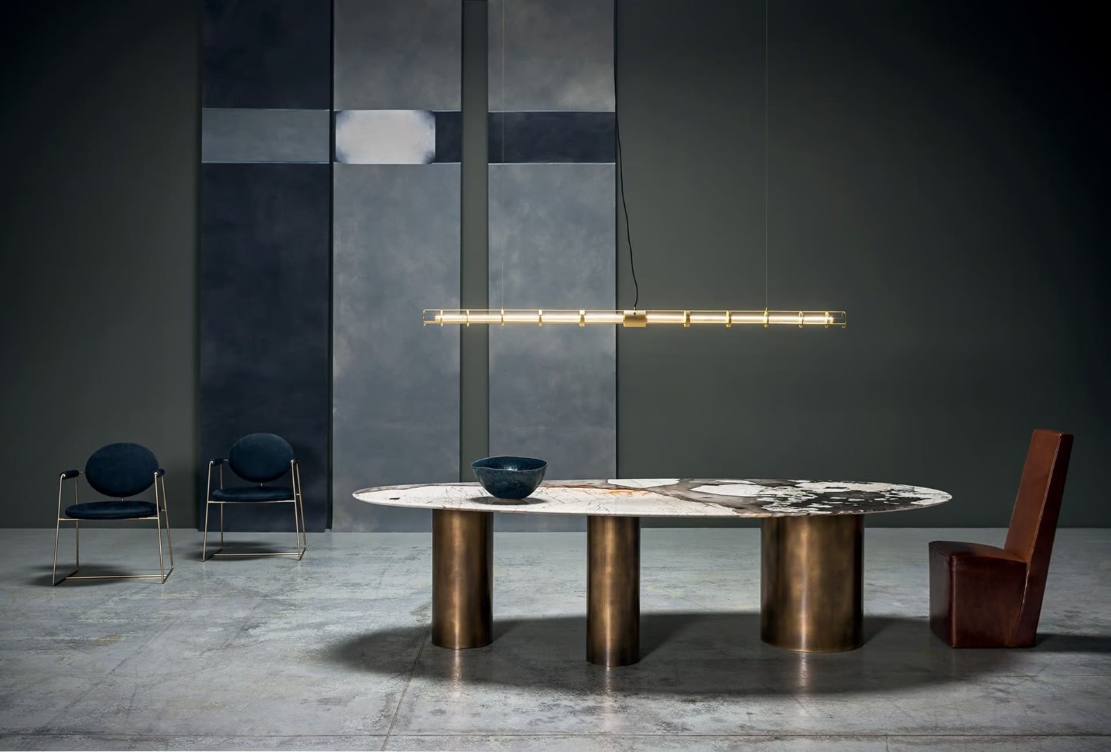 Baxter Hubble Space Pendant Light в интерьере