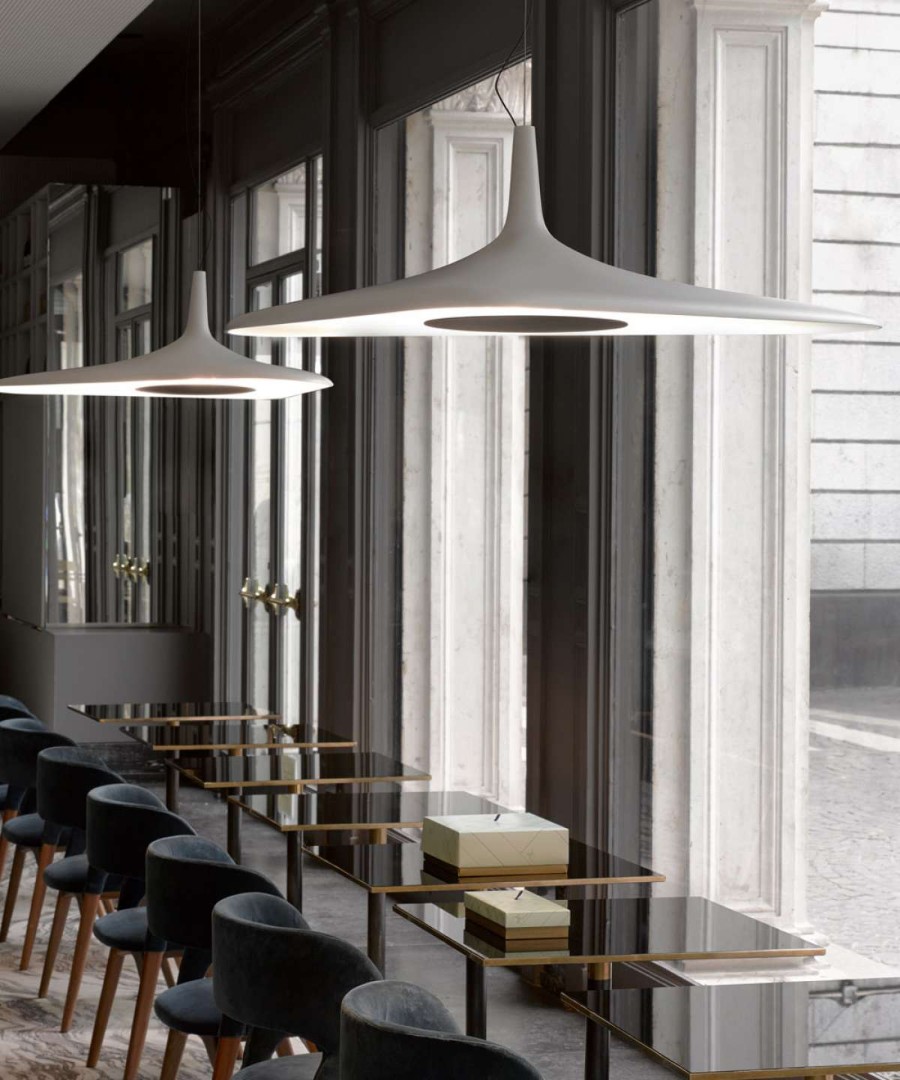 Pendant Light Roll&Hill Soleil Noir в интерьере