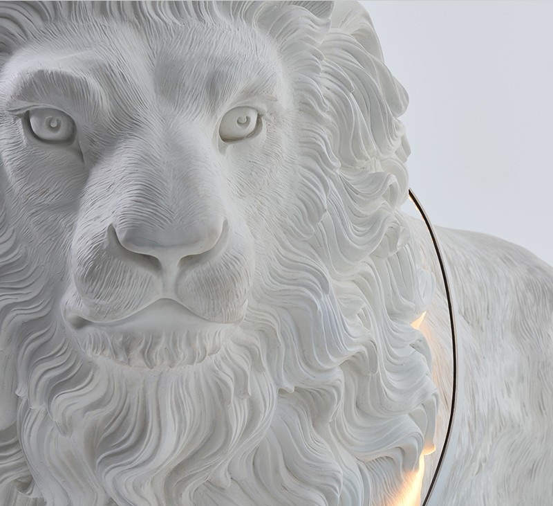 Romatti Lion X floor lamp в интерьере