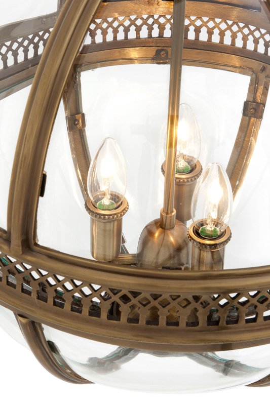 Eichholtz Lantern Residential M Pendant Lamp в интерьере