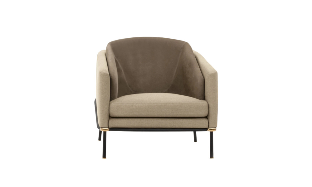 Minotti Fil Noir Armchair