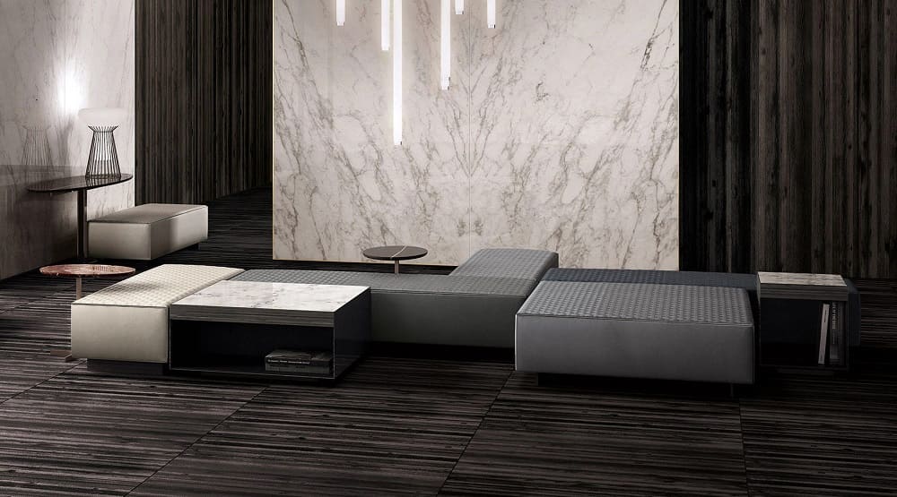 Minotti Yang Banquette в интерьере