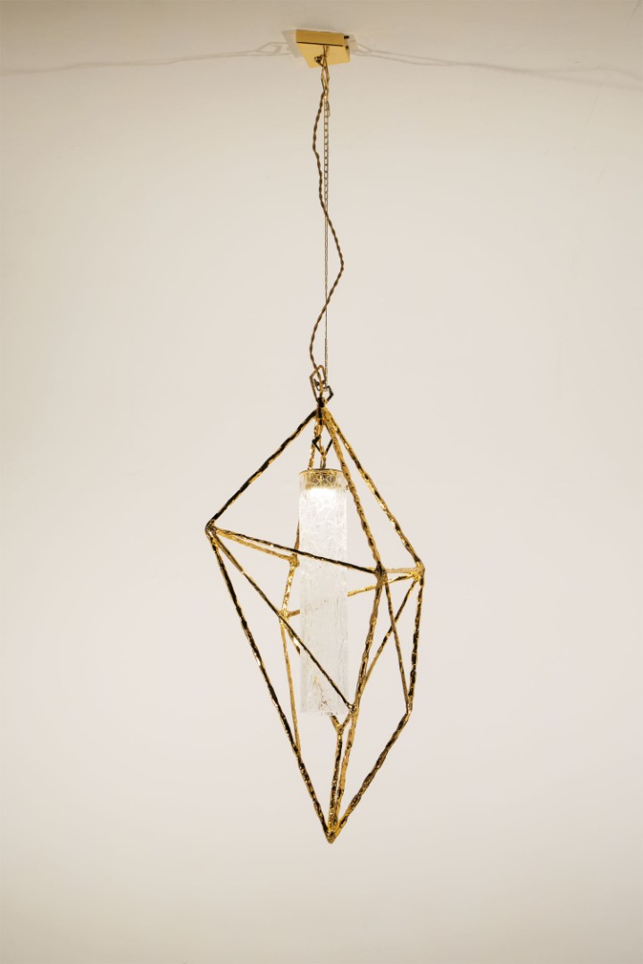 Leonardo Scagli Diamond Pendant Lamp в интерьере