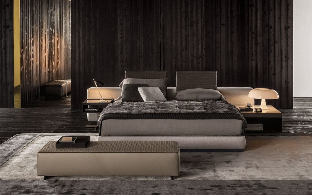 Minotti Yang Bed в интерьере