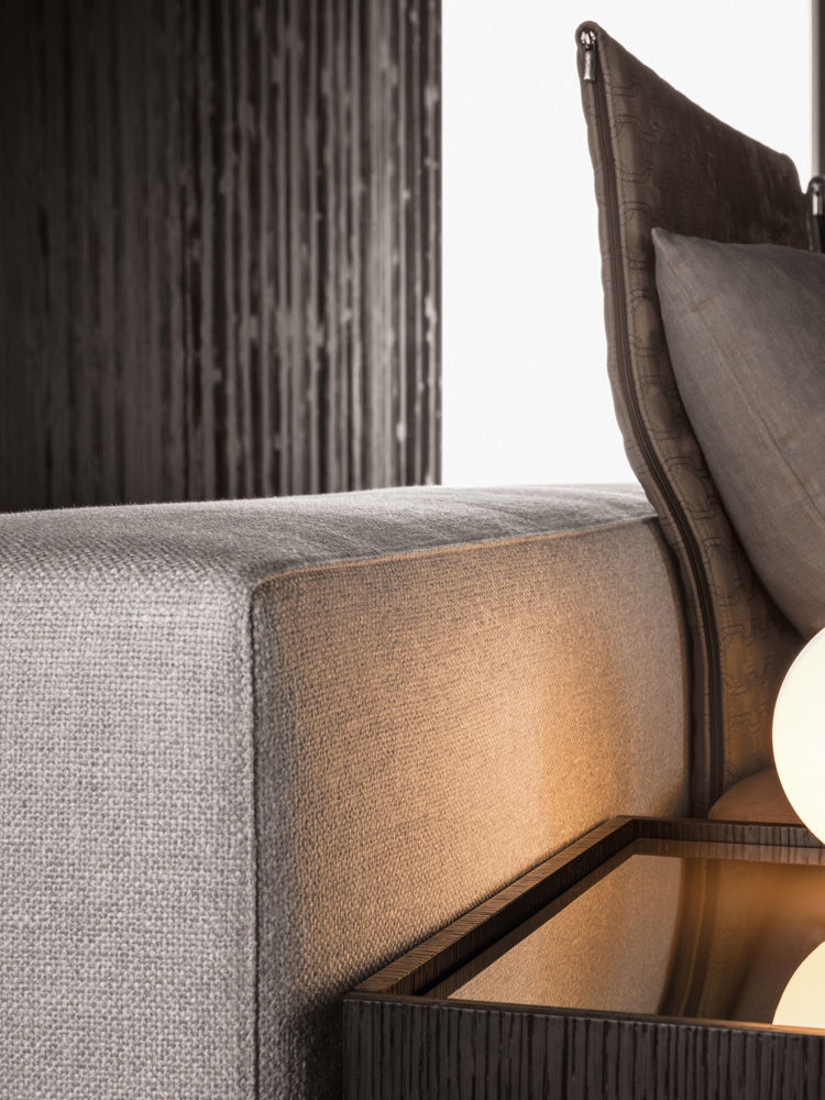 Minotti Yang Bed в интерьере